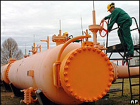 Газовая труба, фото AP Газовая труба, фото AP