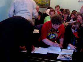 "Праймериз" в Красноярске. Фото Собкор®ru. "Праймериз" в Красноярске. Фото Собкор®ru.