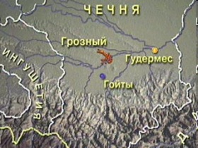 Карта Чечни. Фото с сайта flexcom.ru