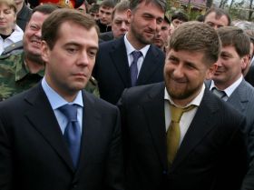 Медведев и Кадыров. Фото: http://www.grozny-inform.ru