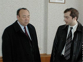 Муртаза Рахимов и Владислав Сурков, фото /www.kommersant.ru