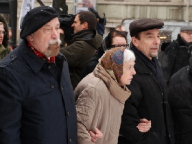 Правозащитники: Валерий Борщев, Людмила Алексеева, Лев Пономарев. Фото: Каспаров.Ru Правозащитники: Валерий Борщев, Людмила Алексеева, Лев Пономарев. Фото: Каспаров.Ru