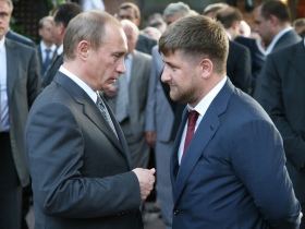 Владимир Путин и Рамзан Кадыров. Фото с сайта www.assalam.ru