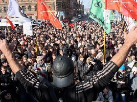 "Марш за сохранение Петербурга". Фото с сайта: fontanka.ru