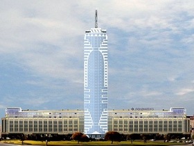 Проект Lider Tower. Фото газеты "Коммерсант".