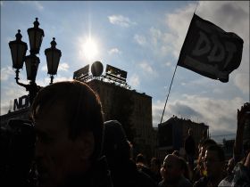 Митинг на Пушкинской площади. Фото с сайта http: //bbc.co.uk