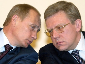 Владимир Путин и Алексей Кудрин. Фото с сайта www.tuulik.org