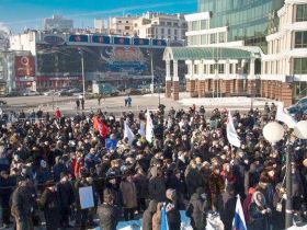Митинг в Казани 4 февраля. Фото Ильнара Гарифуллина, Каспаров.Ru