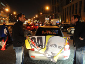 Автопробег за Путина. Фото: www.kp.ru