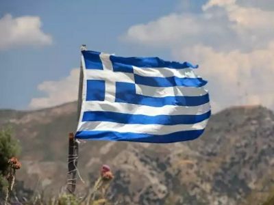 Флаг Греции. Источник - http://www.diena.lt/