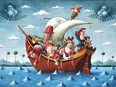 "Корабль дураков". Источник - http://punktum.ru/archives/15561 "Корабль дураков". Источник - http://punktum.ru/archives/15561