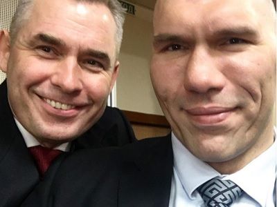 Павел Астахов и Николай Валуев. Фото: instagram.com/rfdeti/