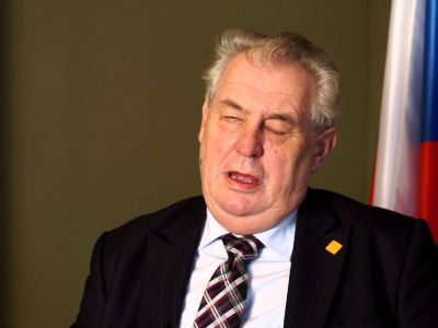 Милош Земан, президент Чехии. Источник - houpaciosel.cz Милош Земан, президент Чехии. Источник - houpaciosel.cz