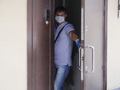 Обыск. Фото: МБХ медиа Обыск. Фото: МБХ медиа