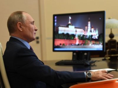 Владимир Путин во время видеоконференции с СПЧ, 10.12.2020.Фото: kremlin.ru