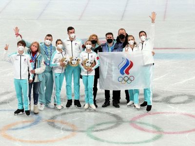 Российская сборная фигурное катание. Фото: begeton.com