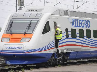 Поезд Allegro. Фото: KIMMO BRANDT / EPA / ТАСС