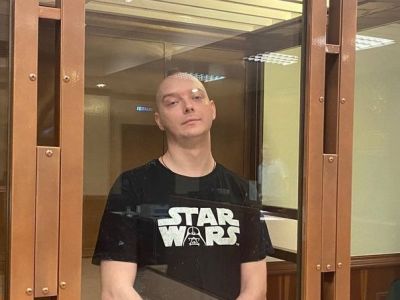 Иван Сафронов в суде. Фото: t.me/bazabazon