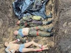 Погибшие российские солдаты. Фото: Телеграм Правда Геращенко