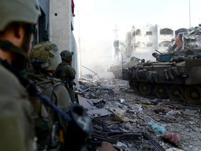 Израильские военные на севере сектора Газа 12 ноября 2023 г. Фото: пресс-служба ЦАХАЛ