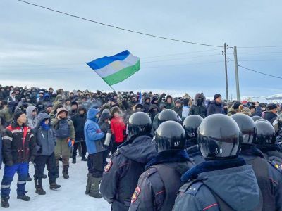 Шестерых участников протеста в Баймаке арестовали по административному делу