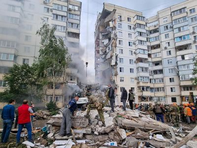 Число погибших в результате обрушения подъезда десятиэтажного дома в Белгороде увеличилось до 17