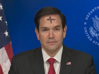 Скрин из выступления Марко Рубио на телеканале "Fox News", 6.03.25 Скрин из выступления Марко Рубио на телеканале "Fox News", 6.03.25