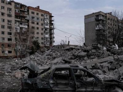 Руины на улицах Покровска, 25 марта 2025 год. Фото: Iryna Rybakova/Press Service of the 93rd Kholodnyi Yar Separate Mechanized Brigade/Handout via REUTERS
